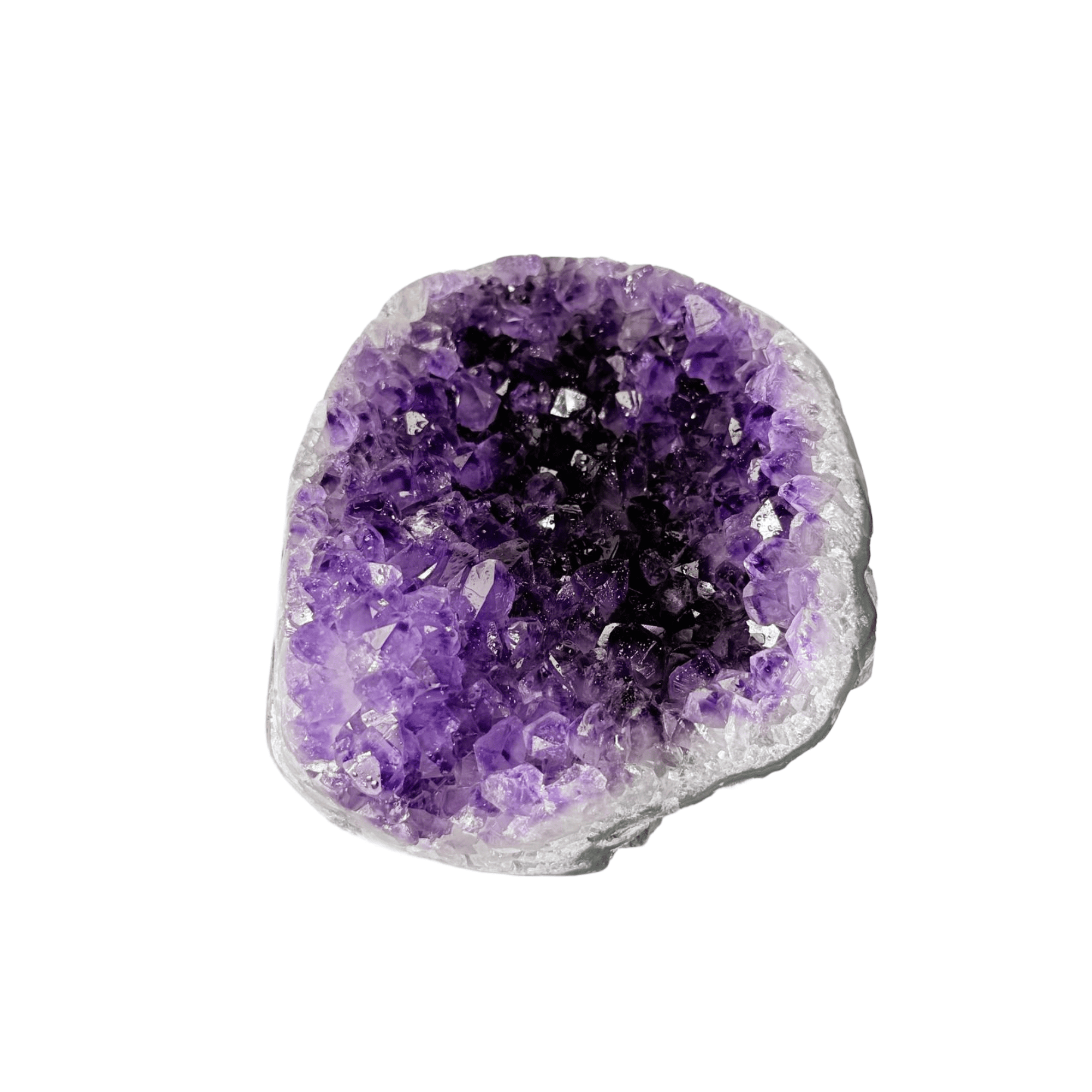 Geode di cristallo di ametista naturale-1.150 kg